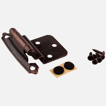 Kasaware 3/8" Self-closing Inset Hinge, 2PK KFHI-A-ORB2